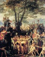 欧洲12-19世纪油画六_GLEYRE, Charles-Gabriel - Romans Under the Yoke